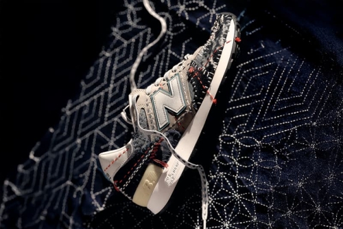 New Balance 携手 Sashiko Gals 推出手工刺绣 1300JP 联乘鞋款