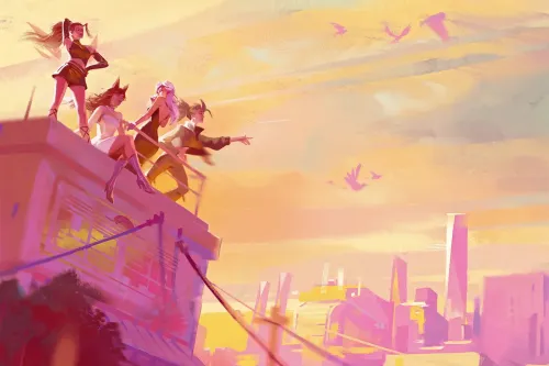 Riot Games 与 Louis Vuitton 再次合作推出以 K/DA 为主题的《Fashion Eye》旅游影集《Tempo Point》