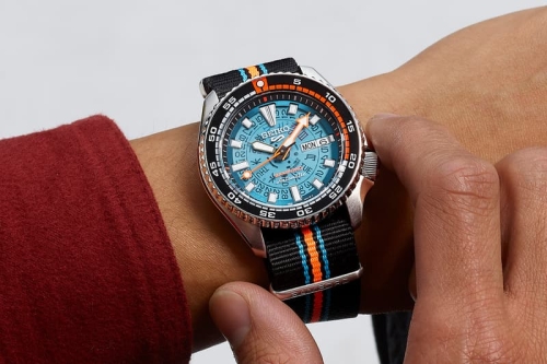 Seiko 联手 Bamford 首发限量版 Seiko 5 Sports 腕表