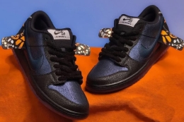 Bluetile × Nike SB「Monarch Butterfly」Dunk Low：25 周年限量联乘鞋款即将登场