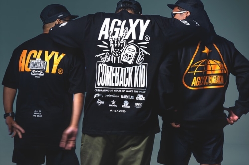 AGLXY 推出全新胶囊系列向 Comeback Kid 传奇致敬