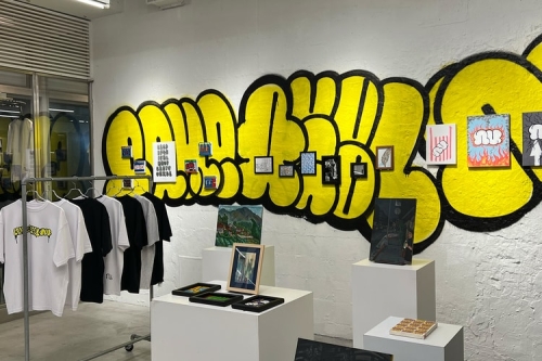 率先走进中国台湾涂鸦艺术家 SAME、NUSH、AEBL 东京原宿联合展览