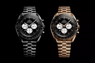 OMEGA 以全新「反熊猫」Speedmaster Moonwatch 双款阵容揭开年度序幕