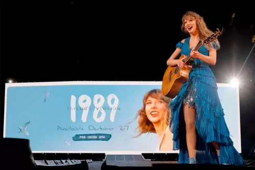 Taylor Swift 正式宣布发行《1989 (Taylor's Version)》专辑