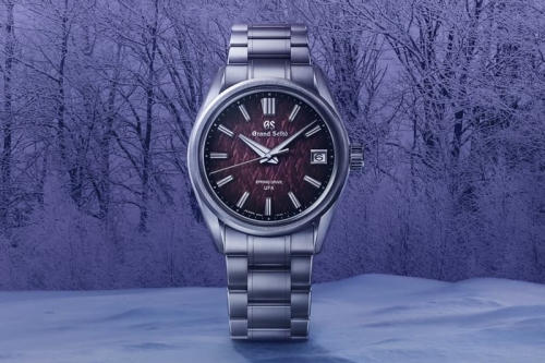 Grand Seiko 正式发布 SLGB005 「Violet Dawn」表款