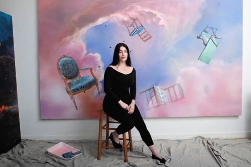 艺术家 Ariana Papademetropoulos 把 14 英尺巨型水族箱搬进巴黎画廊