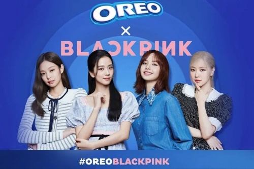 OREO 携手人气女团 BLACKPINK 推出联名「粉夹黑」造型饼干