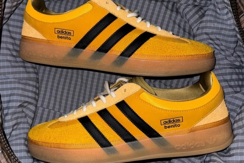 Bad Bunny × adidas Gazelle Indoor「Solar Gold」联名鞋款将在十月重磅登场