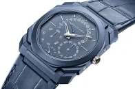 BVLGARI 为 Octo Finissimo Perpetual Calendar 腕表披上迷人浓蓝新装