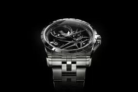 Roger Dubuis 推出全新王者系列星际镂空钛合金链带腕表