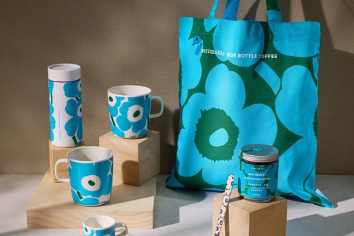 Blue Bottle 蓝瓶咖啡携手 Marimekko 推出联名限定系列