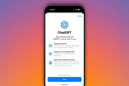Apple Intelligence 中的 ChatGPT 集成将使用 GPT-5