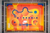 Nike 携手 LEGO 重塑上海校园操场，改造为全新运动空间