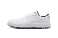 Jordan Brand 以经典格调配上低调撞色，打造 Air Jordan 1 Low Golf「White/Fir」鞋款
