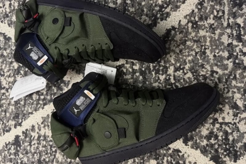 率先近赏 Zion Williamson 未发售《Naruto》× Air Jordan 1 Utility 原型鞋