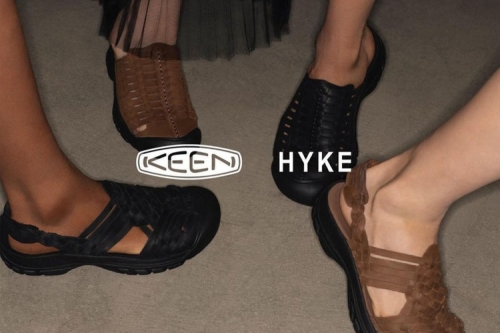 HYKE × KEEN 2023 春夏季度合作凉鞋系列发售情报公开
