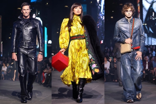 Demna 接管 Times Square 发布 Gucci Cruise 2027 系列