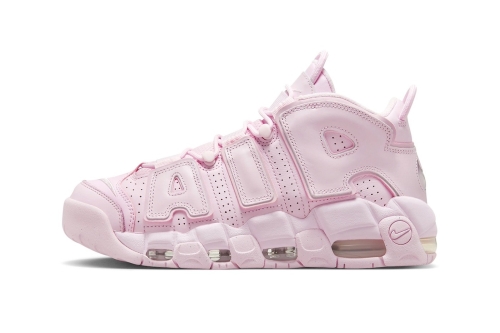 近赏 Nike Air More Uptempo 全新配色「Pink Foam」鞋款官方图辑