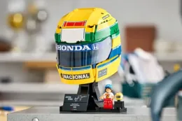 LEGO 推出 931 块积木 Ayrton Senna F1 头盔套装，致敬赛车传奇