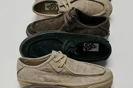Vans 将 Premium SF Moc Low 打造成华夫格鞋底莫卡辛鞋