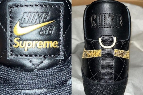 Supreme × Nike SB Blazer 最新联名鞋款率先曝光