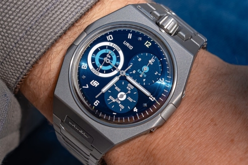 URWERK UR‑10 SpaceMeter Blue：随地球旅行的终极宇宙腕表