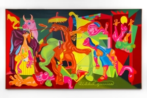 Peter Saul 纽约新展：一堂颠覆传统的「艺术史」课