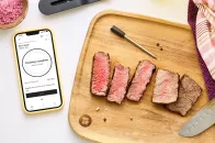 KitchenAid 推出首款 US$200 智能温度计，烧肉煎牛排一按即知熟度