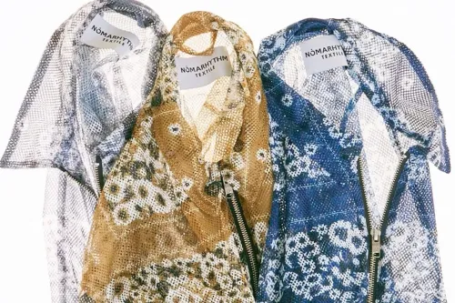 NÒMARHYTHM TEXTILE 携手 JOURNAL STANDARD 推出独家手绘印花网眼夹克
