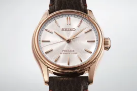 Seiko 全新 Presage 限量腕表，演绎「Shironeri」白丝质感表盘