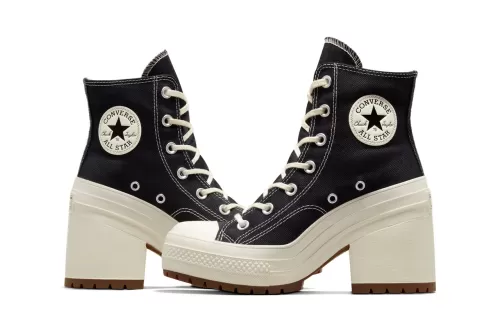 当帆布鞋遇到高跟鞋？Converse 正式推出二合一新选择「Chuck 70 De Luxe Heel」