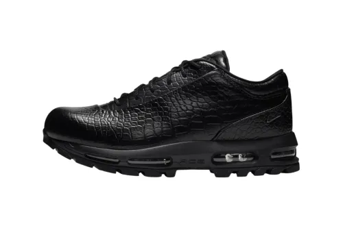 Nike Air Max Goadome Low 以鳄鱼压纹「Black」及「Midnight Navy」配色展现高级质感