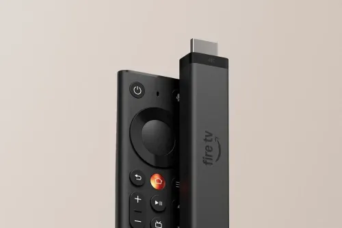 Amazon 亚马逊新款 Fire TV Stick 4K 可由电视 USB 口直接供电，售价 59.99 美元