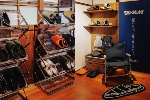 走进日本人气凉拖品牌 SUBU 台北期间限定店舖