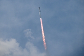 高 397 英尺 SpaceX 新世代巨型火箭「Starship」第 3 次试射成功