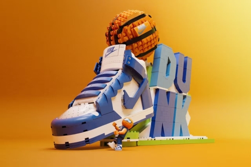 LEGO 推出 Nike Dunk 积木模型套组