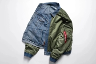 飞行夹克还是牛仔夹克？Junya Watanabe 联名 Alpha Industries 一件穿出两种风格