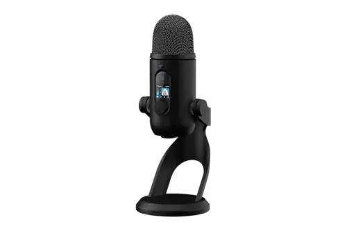 罗技 Logitech G Blue Yeti 2 配备 AI 降噪与 3D 距离感测器，为经典串流咪高峰升级