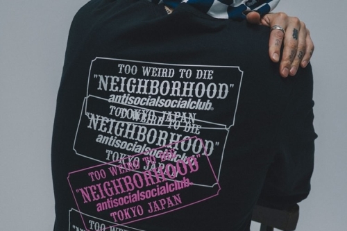 NEIGHBORHOOD × Anti Social Social Club 全新联乘系列正式登场