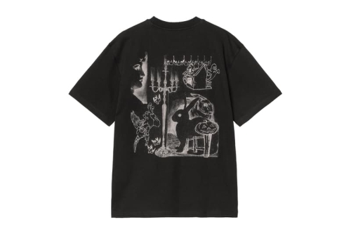 Carhartt WIP 携手 Okniceok 推出铅笔素描风图案 Tee 系列