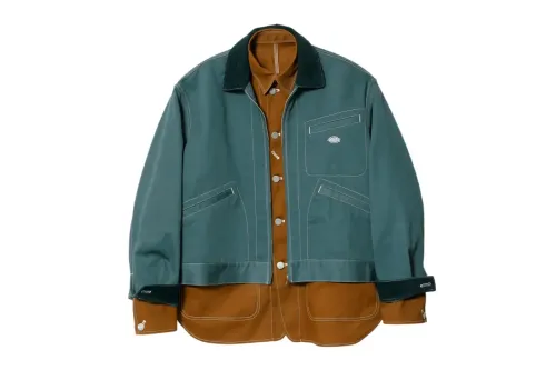 beautiful people × Dickies 将两款经典工装融合为一件可转换短身外套