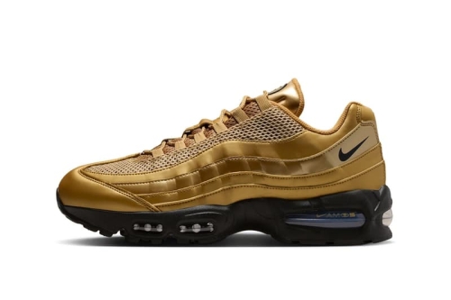 Nike 推出 Air Max 95 Total 90 全新「Metallic Gold」配色鞋款