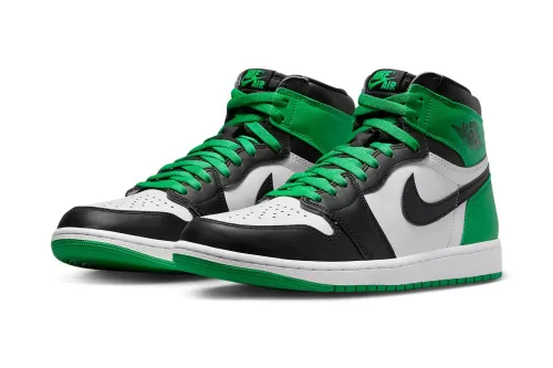 Air Jordan 1 话题配色「Lucky Green」鞋款发布官方图辑