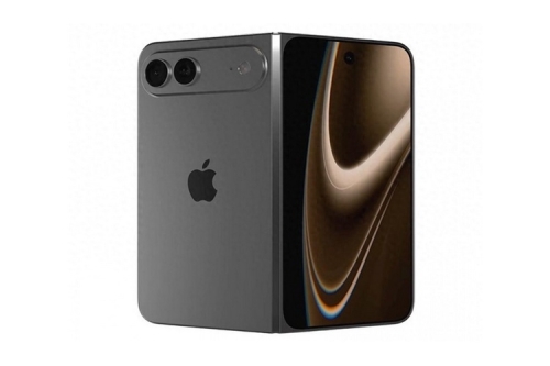 苹果首款折叠屏手机设计细节曝光：侧边按键布局大改、双摄模组全黑配色