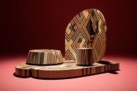 Stephen Burks 以木材打造繁复「仪式场域」设备