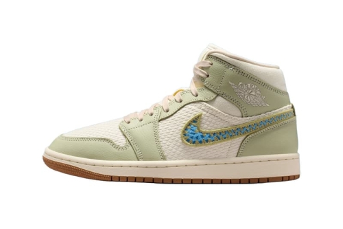 Jordan Brand 正式公开 Air Jordan 1「Olive Aura」套装系列鞋款