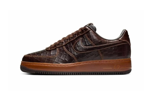 鳄纹加持！Nike Air Force 1 Low 全新配色「Croc/Fauna Brown」鞋款质感现身