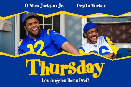 Los Angeles Rams 找来 Ice Cube、Chris Tucker 儿子拍摄 NFL 选秀宣传短片《Thursday》