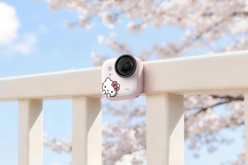 Hello Kitty 联乘 Insta360 推出限量版 GO Ultra 迷你相机