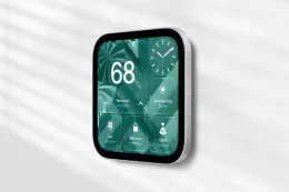 Apple 苹果壁挂版 HomeView 不附电源、线缆或挂架，配件需另购